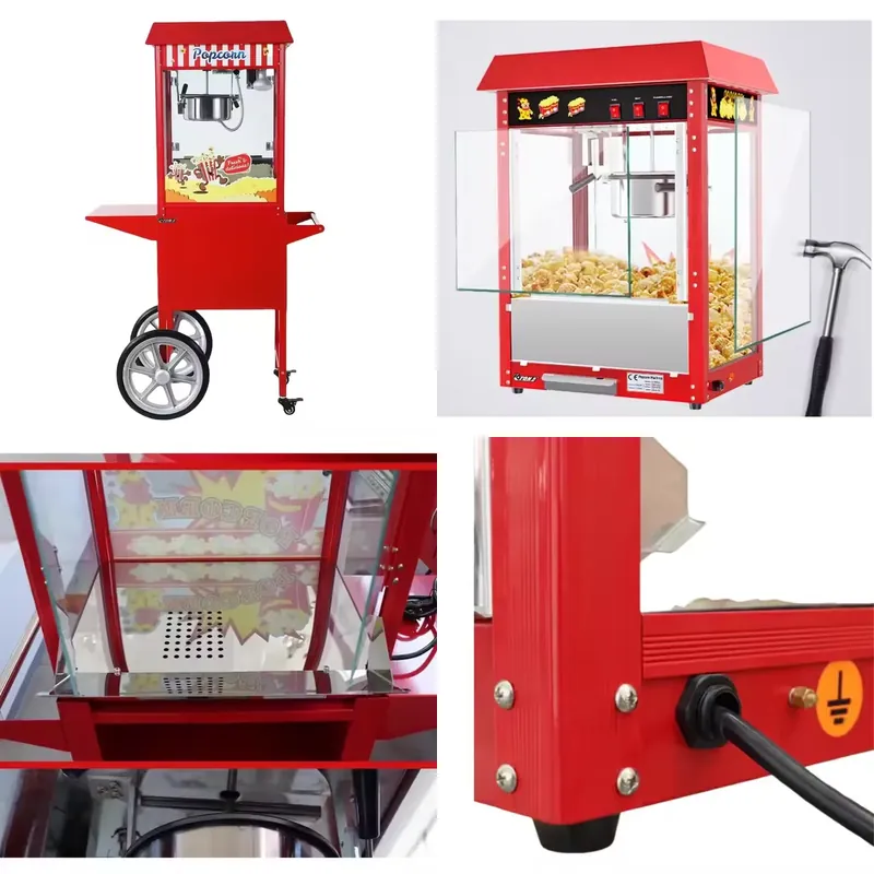 Air Popcorn Maker - Profesjonalna maszyna do popcornu na gorące