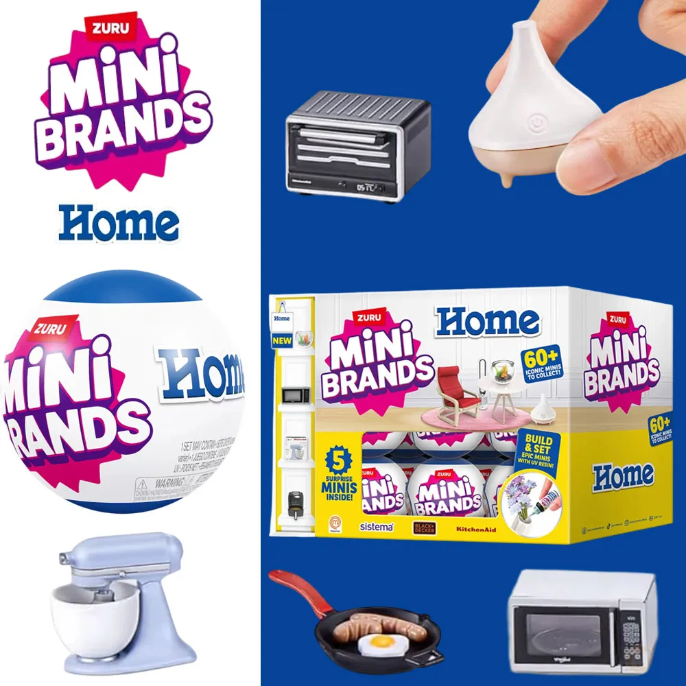 Kitchen Appliances Toys - ZURU Mini Brands, seria „Dom”, ponad