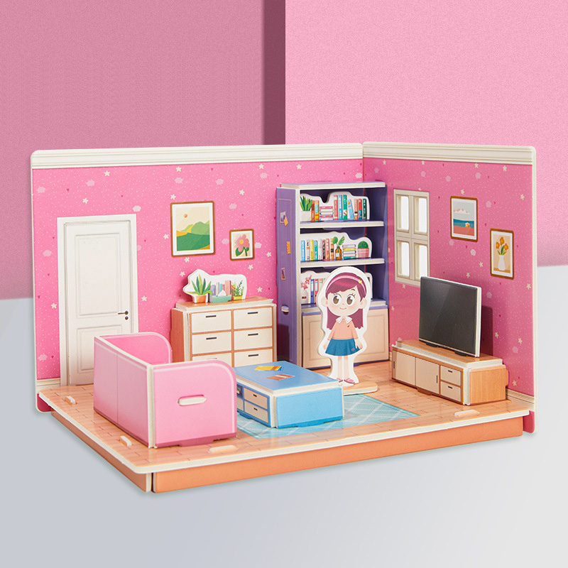 3D Stereo Puzzle kuchnia sypia – Kitchen Appliances Toys recenzja i cena