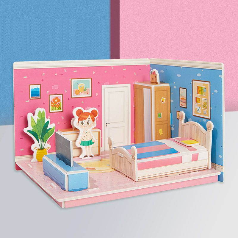 3D Stereo Puzzle kuchnia sypia – Kitchen Appliances Toys recenzja i cena