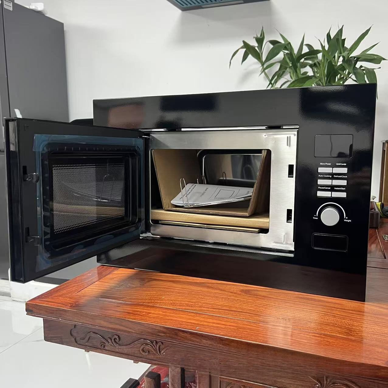 Wysokiej jakości kuchenka mikr – Kitchen Appliances Built In recenzja i cena