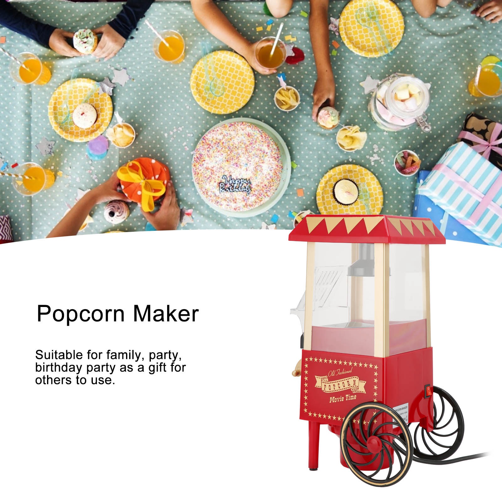 Automatyczna Maszynka do Popco – Air Popcorn Maker recenzja i cena