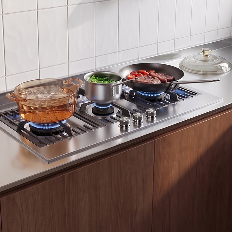 Kuchenka gazowa ze stali nierd – Kitchen Appliances Built In recenzja i cena
