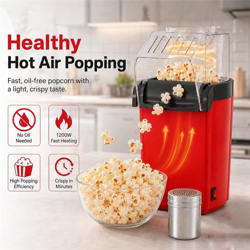 Promocja! Bezolejowa maszyna d – Air Popcorn Maker recenzja i cena