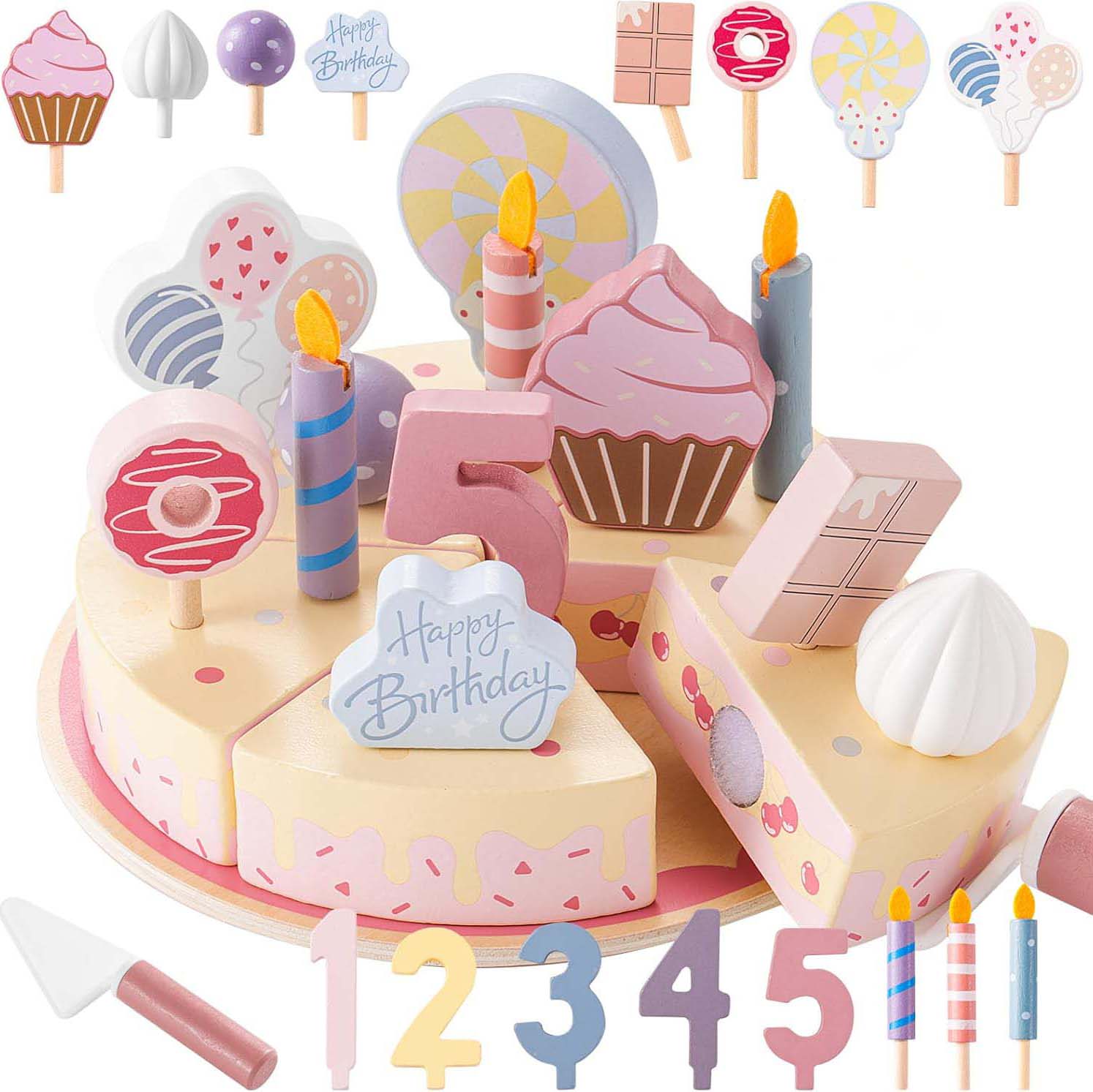 Royal Wooden Pretend Play Kitc – Kitchen Appliances Toys recenzja i cena